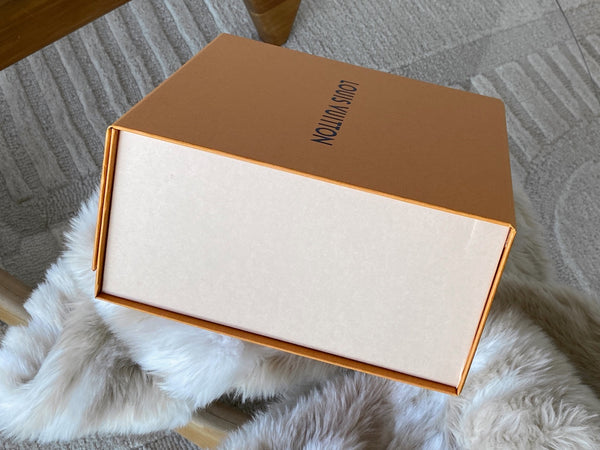 Louis Vuitton Medium Imperial Saffron Flap Storage Box