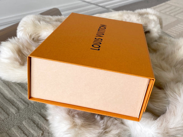 Louis Vuitton Medium Imperial Saffron Flap Storage Box