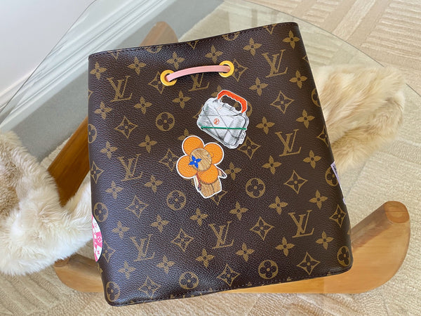 Louis Vuitton LE My LV World Tour Monogram Rose Poudre NéoNoé MM