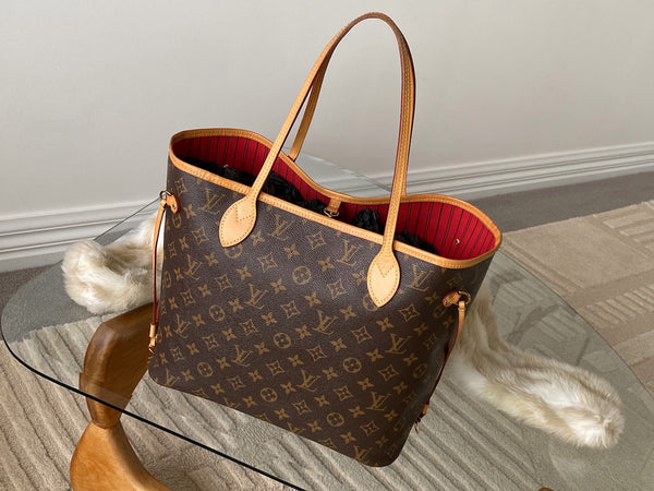 Louis Vuitton Monogram Cerise Neverfull MM