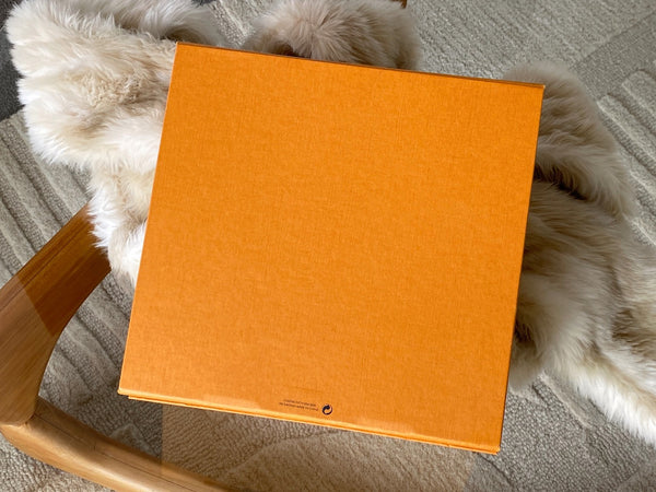 Louis Vuitton Medium Imperial Saffron Flap Storage Box