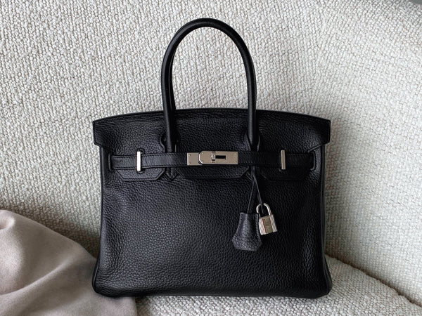Hermès Noir Togo Birkin 30 PHW