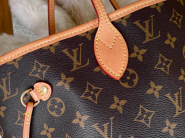 Louis Vuitton 2024 Monogram Cerise Neverfull MM