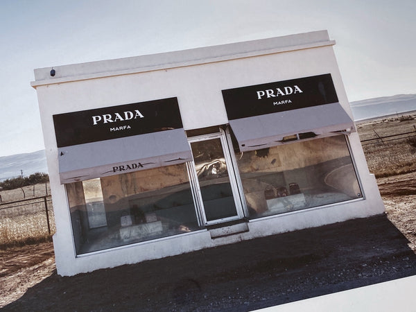 Limited Edition A3 Framed Prada Marfa Print