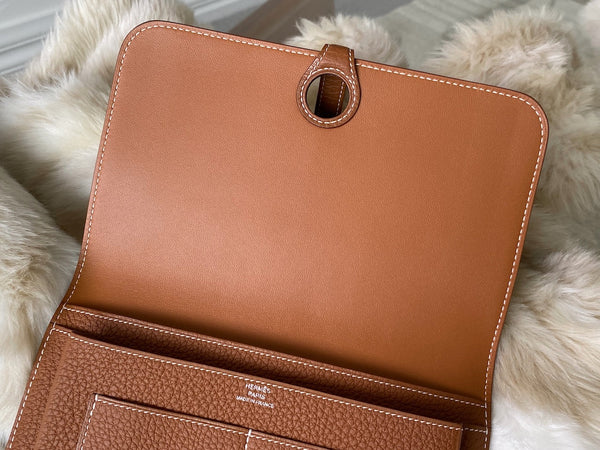 Hermès Gold Togo Dogon GM | BNIB
