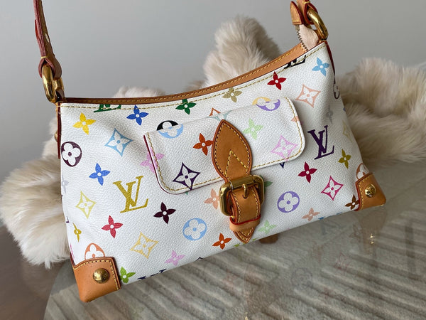 Louis Vuitton White Monogram Multicolour Eliza