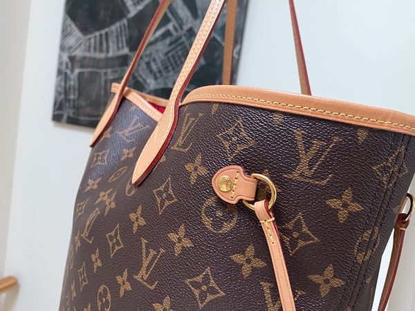 Louis Vuitton Monogram Cerise Neverfull MM