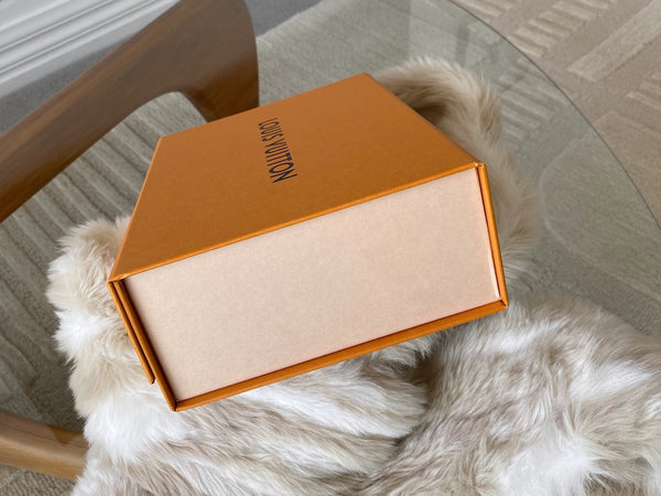 Louis Vuitton Medium Imperial Saffron Flap Storage Box