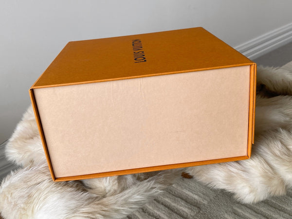 Louis Vuitton Medium Imperial Saffron Flap Storage Box