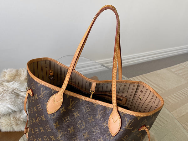 LOUIS VUITTON Bag | Monogram Beige Neverfull MM