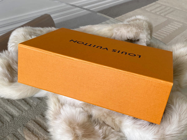 Louis Vuitton Medium Imperial Saffron Flap Storage Box