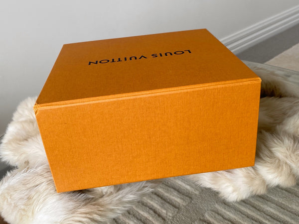 Louis Vuitton Medium Imperial Saffron Flap Storage Box