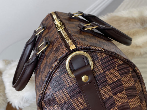Louis Vuitton Damier Ebene Speedy Bandoulière 25
