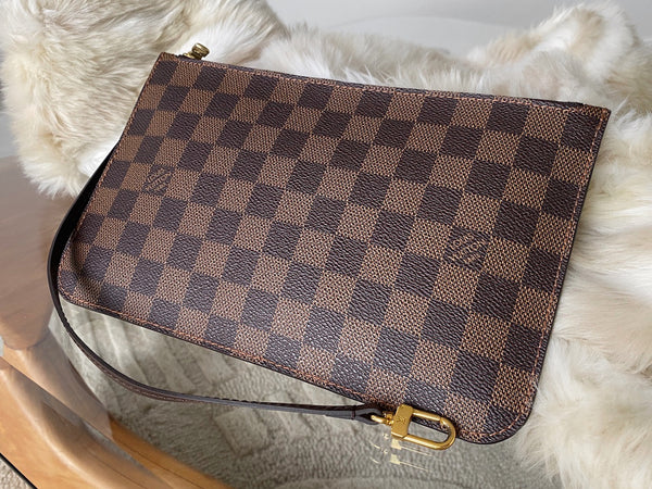 Louis Vuitton Damier Ebene Cerise Pochette GM