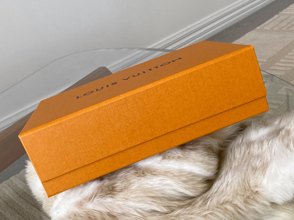 Louis Vuitton Medium Imperial Saffron Flap Storage Box