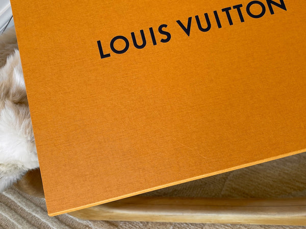 Louis Vuitton Medium Imperial Saffron Flap Storage Box (Copy)