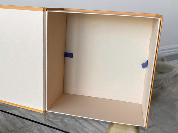 Louis Vuitton Medium Imperial Saffron Flap Storage Box