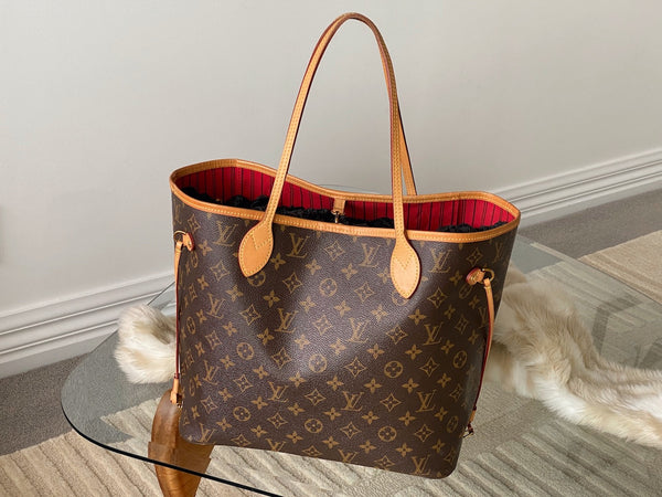 Louis Vuitton Monogram Cerise Neverfull MM