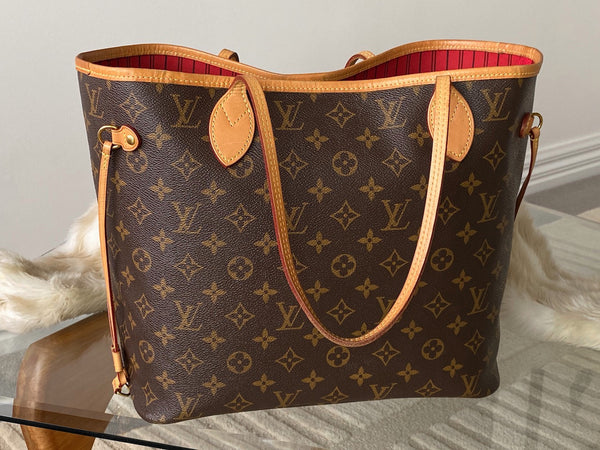 Louis Vuitton Monogram Cerise Neverfull MM
