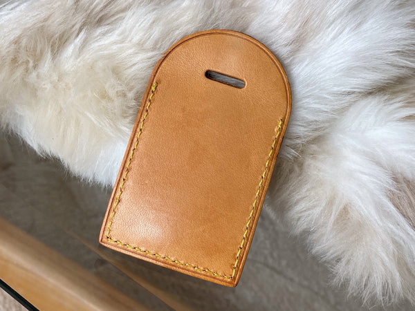 Louis Vuitton Vachetta Luggage Tag