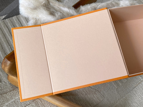 Louis Vuitton Medium Imperial Saffron Flap Storage Box