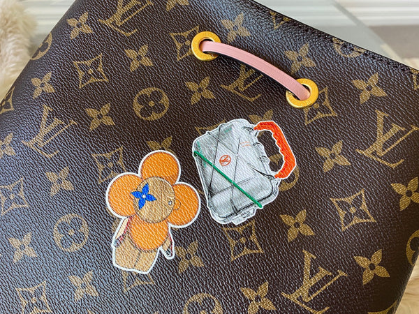 Louis Vuitton LE My LV World Tour Monogram Rose Poudre NéoNoé MM