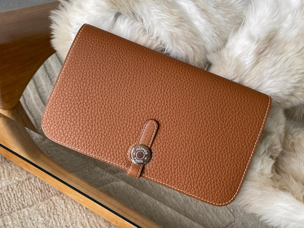 Hermès Gold Togo Dogon GM | BNIB