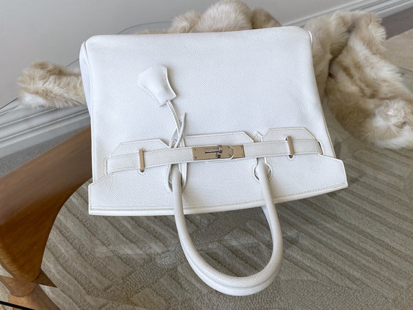 Hermès Blanc Epsom Birkin 30 PHW