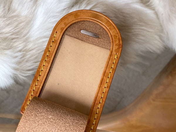 Louis Vuitton Vachetta Luggage Tag