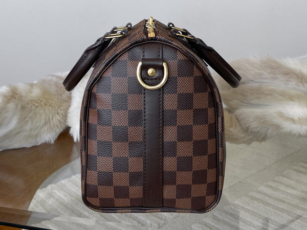 Louis Vuitton Damier Ebene Speedy Bandoulière 25