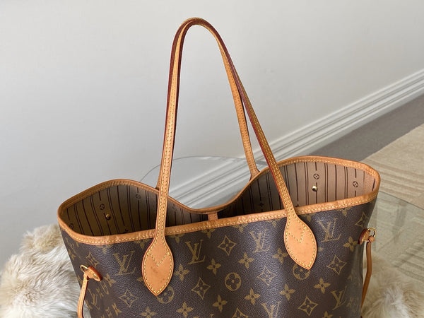 LOUIS VUITTON Bag | Monogram Beige Neverfull MM