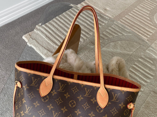 Louis Vuitton 2024 Monogram Cerise Neverfull MM