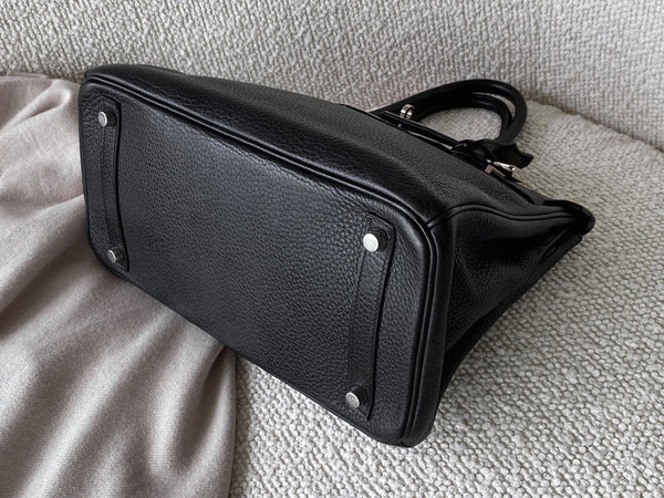 Hermès Noir Togo Birkin 30 PHW