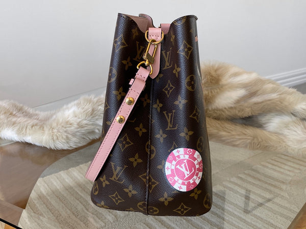 Louis Vuitton LE My LV World Tour Monogram Rose Poudre NéoNoé MM