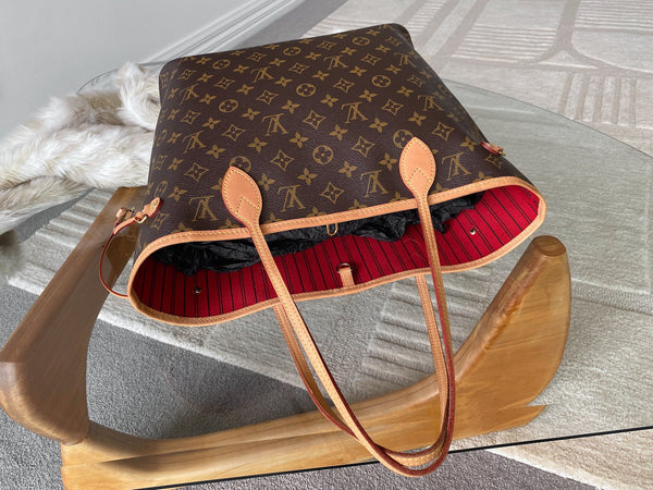 Louis Vuitton 2024 Monogram Cerise Neverfull MM