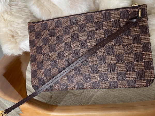 Louis Vuitton Damier Ebene Cerise Pochette GM
