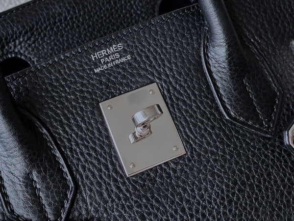 Hermès Noir Togo Birkin 30 PHW
