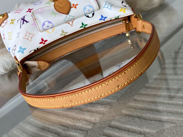 Louis Vuitton White Monogram Multicolour Eliza