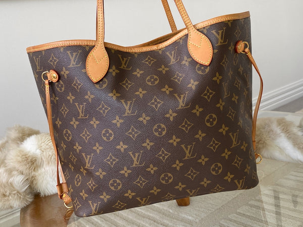 LOUIS VUITTON Bag | Monogram Beige Neverfull MM