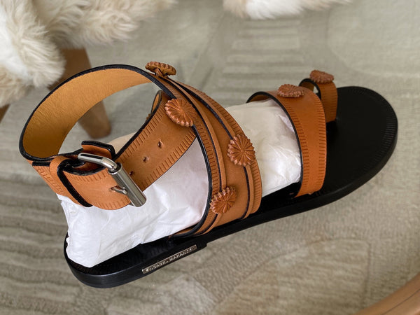 Isabel Marant Natural Leather Jord Kingston | BNIB | Sz37