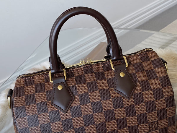 Louis Vuitton Damier Ebene Speedy Bandoulière 25