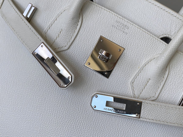 Hermès Blanc Epsom Birkin 30 PHW