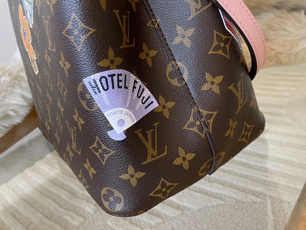 Louis Vuitton LE My LV World Tour Monogram Rose Poudre NéoNoé MM