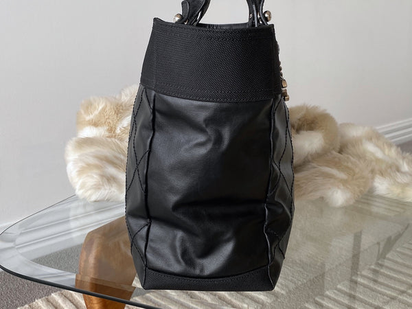 Chanel Black Paris-Biarritz Grand Shopping Tote