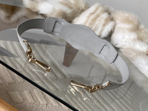 Balenciaga Gris Perle Chèvre Metallic Edge City