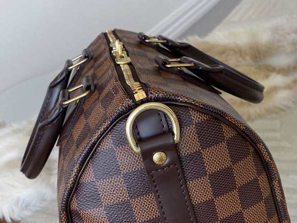 Louis Vuitton Damier Ebene Speedy Bandoulière 25