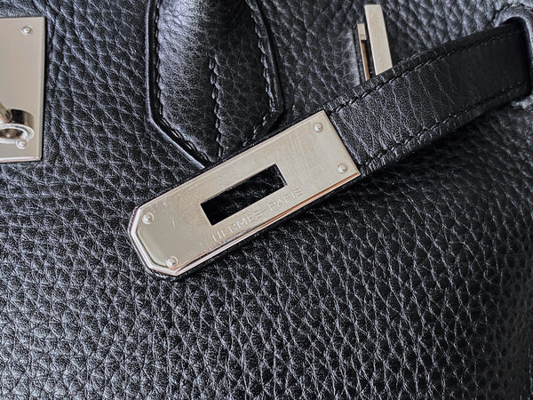 Hermès Noir Togo Birkin 30 PHW