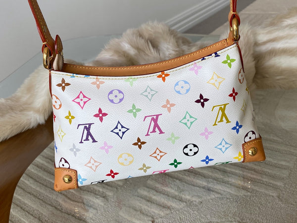 Louis Vuitton White Monogram Multicolour Eliza