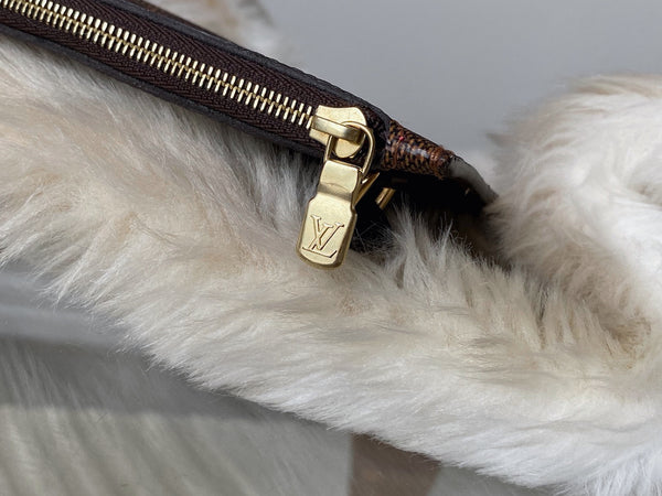 Louis Vuitton Damier Ebene Cerise Pochette GM