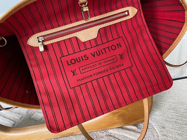 Louis Vuitton Monogram Cerise Neverfull MM